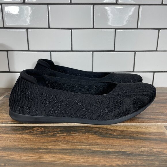 Clarks Carly Wish Womens 7.5 Shoes Black Tiger Print Slip On Cloudsteppers Flats - Picture 3 of 12